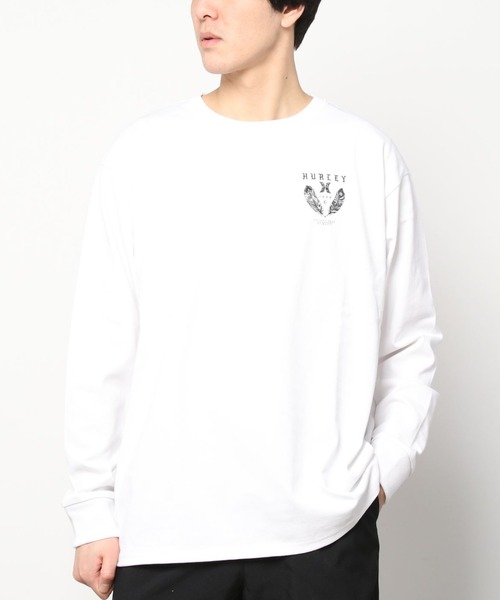Hurley (ハーレー)の「【ムラサキスポーツ別注】Hurley/ハーレー ルーズシルエット バックプリントロンT MLS2200091(Tシャツ/カットソー・メンズ・ホワイト/ブラック・S/M/L)」の19枚目の写真