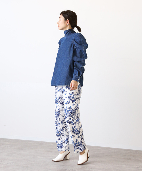 りく様　VERMEIL par iena デニムボウタイブラウス VERMEIL par iena（ヴェルメイユパーイエナ）の「デニムボウタイ