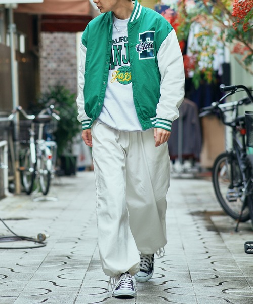 SPINNS（スピンズ）の「【ゆったりシルエット】CLASHロゴリブライン