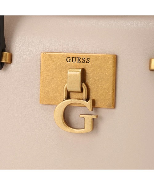 Guess（ゲス）の「STEPHI Mini Satchel（ハンドバッグ・レディース・ブラウン/ライトベージュ・ONE SIZE）」の8枚目の写真