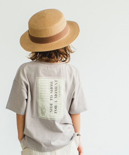 pairmanon（ペアマノン）の「【プレミアムコットン100】【かぞくおそろい】ユニセックスプリント半袖Tシャツ（Tシャツ/カットソー・キッズ・ブルー系その他2/ブラック系その他3/ホワイト系その他3/グレー系その他/グリーン系その他/ホワイト系その他/ブラック系その他2/ブルー系その他/ベージュ系その他/ブラウン系その他2/グリーン系その他3/パープル系その他/ホワイト系その他2/ブラウン系その他/ブラック系その他/ブラウン系その他3/グリーン系その他4/ブラック系その他4/ベージュ系その他2/グリーン系その他2/ブラック系その他6/ベージュ系その他4/グリーン系その他7/グリーン系その他5/ブラック系その他5/ホワイト系その他4/ブルー系その他4/アイボリー/ベージュ系その他7/ベージュ系その他6/モカ/ピンク系その他3/ブラック系その他7/ピンク系その他4/ベージュ系その他3/ベージュ系その他5/グリーン系その他6/ブルー系その他3/イエロー系その他2/ホワイト系その他5・80/150/100/90/130/120/140/110）」の13枚目の写真