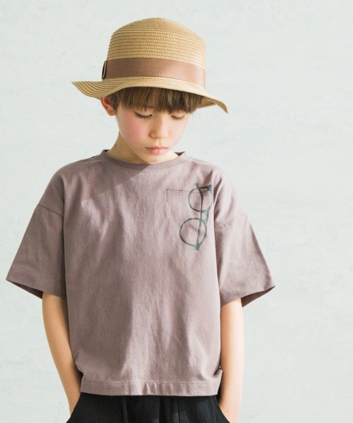 pairmanon（ペアマノン）の「【プレミアムコットン100】【かぞくおそろい】ユニセックスプリント半袖Tシャツ（Tシャツ/カットソー・キッズ・ブルー系その他2/ブラック系その他3/ホワイト系その他3/グレー系その他/グリーン系その他/ホワイト系その他/ブラック系その他2/ブルー系その他/ベージュ系その他/ブラウン系その他2/グリーン系その他3/パープル系その他/ホワイト系その他2/ブラウン系その他/ブラック系その他/ブラウン系その他3/グリーン系その他4/ブラック系その他4/ベージュ系その他2/グリーン系その他2/ブラック系その他6/ベージュ系その他4/グリーン系その他7/グリーン系その他5/ブラック系その他5/ホワイト系その他4/ブルー系その他4/アイボリー/ベージュ系その他7/ベージュ系その他6/モカ/ピンク系その他3/ブラック系その他7/ピンク系その他4/ベージュ系その他3/ベージュ系その他5/グリーン系その他6/ブルー系その他3/イエロー系その他2/ホワイト系その他5・80/150/100/90/130/120/140/110）」の17枚目の写真