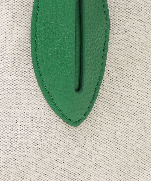 ADD CULUMN（アドカラム）の「ADD CULUMN:TURN CANVAS◆（ショルダーバッグ・レディース・ブラック/グリーン・ONE SIZE）」の9枚目の写真