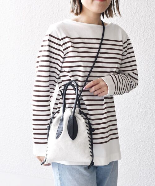 ADD CULUMN（アドカラム）の「ADD CULUMN:TURN CANVAS◆（ショルダーバッグ・レディース・ブラック/グリーン・ONE SIZE）」の13枚目の写真