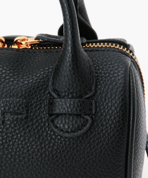 ROPE'（ロペ）の「RPロゴミニボストンバック（ハンドバッグ・レディース・ブラック/オフホワイト/ベージュ・FREE）」の16枚目の写真