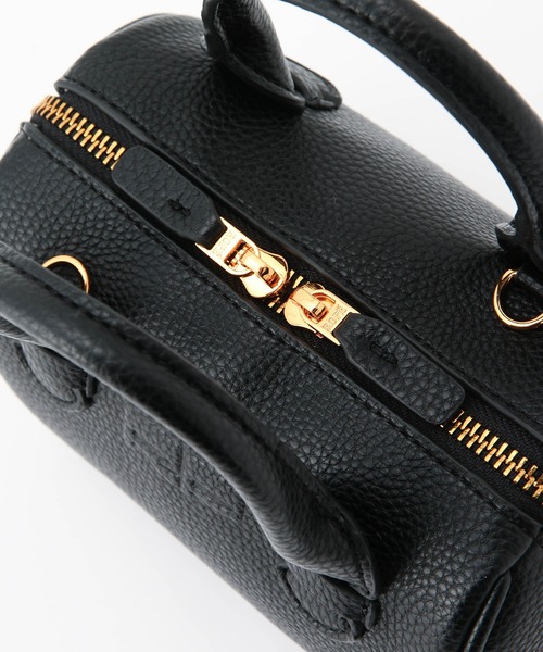 ROPE'（ロペ）の「RPロゴミニボストンバック（ハンドバッグ・レディース・ブラック/オフホワイト/ベージュ・FREE）」の22枚目の写真