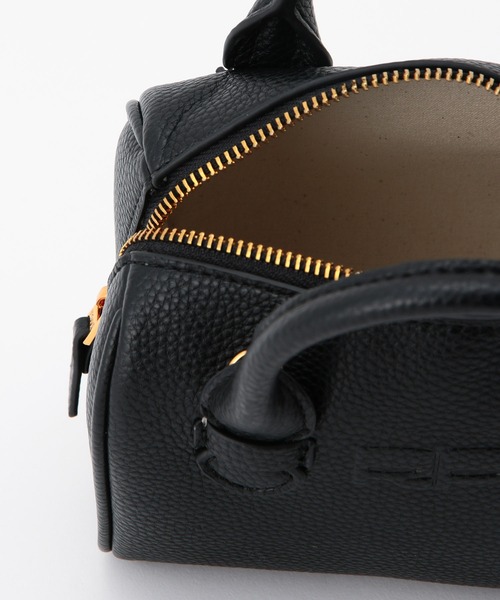 ROPE'（ロペ）の「RPロゴミニボストンバック（ハンドバッグ・レディース・ブラック/オフホワイト/ベージュ・FREE）」の5枚目の写真