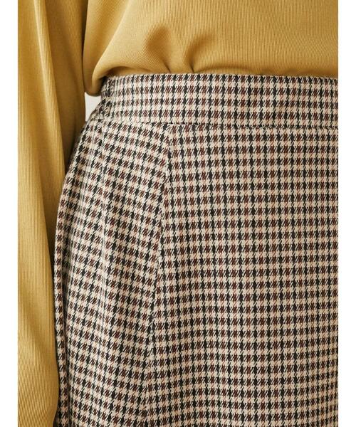 ELENCARE DUE（エレンカーレデュエ）の「・ELENCARE DUE チェックマーメイドスカート＊（スカート・レディース・ブラック/ベージュ/グリーン/アイボリー・FREE）」の8枚目の写真