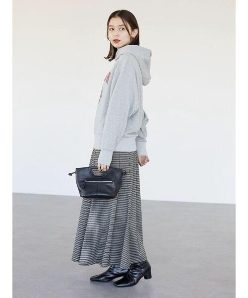 ELENCARE DUE（エレンカーレデュエ）の「・ELENCARE DUE チェックマーメイドスカート＊（スカート・レディース・ブラック/ベージュ/グリーン/アイボリー・FREE）」の13枚目の写真