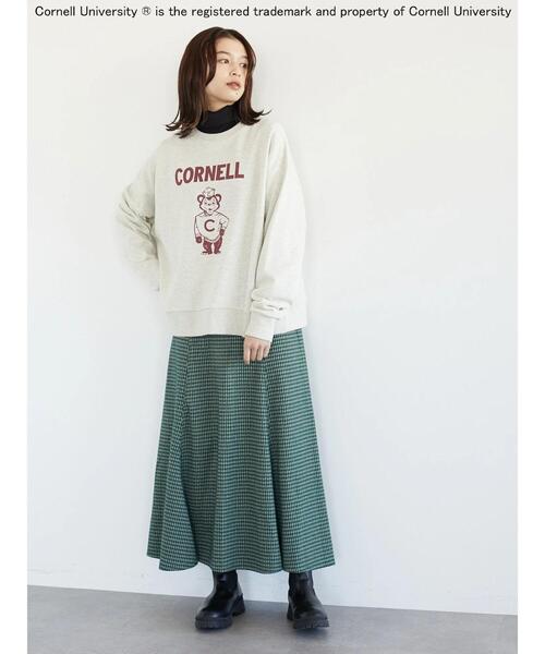 ELENCARE DUE（エレンカーレデュエ）の「・ELENCARE DUE チェックマーメイドスカート＊（スカート・レディース・ブラック/ベージュ/グリーン/アイボリー・FREE）」の15枚目の写真