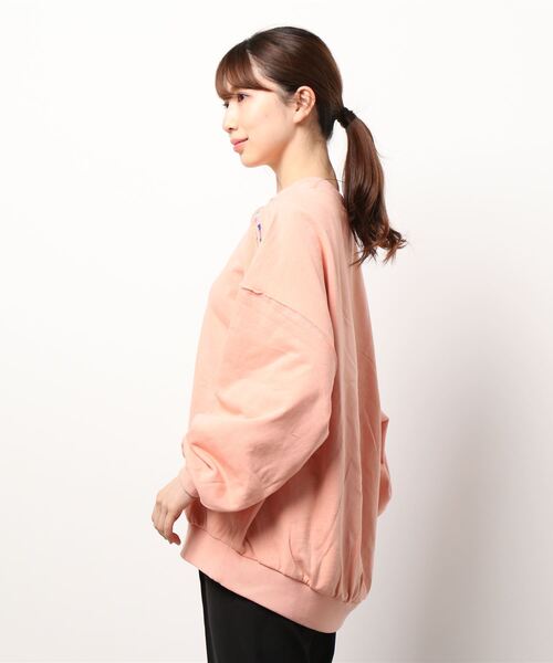 チチカカ（チチカカ）の「フロスティーカラースウェットプルオーバー（スウェット・レディース・パープル/ピンク/イエロー/グリーン・FREE）」の5枚目の写真