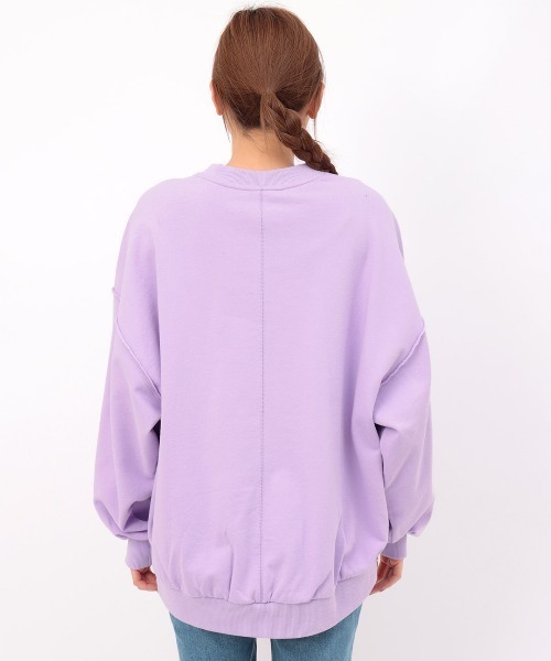 チチカカ（チチカカ）の「フロスティーカラースウェットプルオーバー（スウェット・レディース・パープル/ピンク/イエロー/グリーン・FREE）」の18枚目の写真