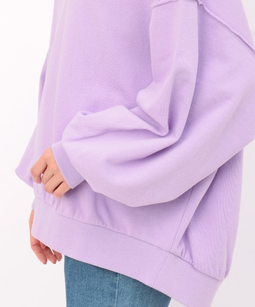 チチカカ（チチカカ）の「フロスティーカラースウェットプルオーバー（スウェット・レディース・パープル/ピンク/イエロー/グリーン・FREE）」の20枚目の写真