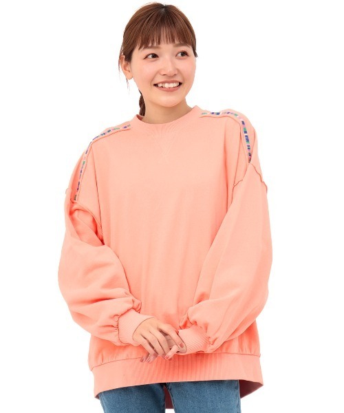 チチカカ（チチカカ）の「フロスティーカラースウェットプルオーバー（スウェット・レディース・パープル/ピンク/イエロー/グリーン・FREE）」の14枚目の写真