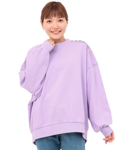 チチカカ（チチカカ）の「フロスティーカラースウェットプルオーバー（スウェット・レディース・パープル/ピンク/イエロー/グリーン・FREE）」の15枚目の写真