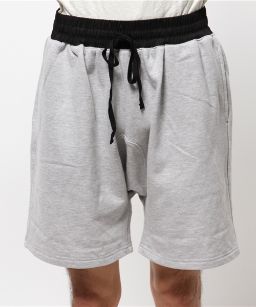 WEGO（ウィゴー）の「WEGO/切替イージーサルエルショーツ（その他パンツ・メンズ・ブラック/杢グレー・MEDIUM/LARGE）」の6枚目の写真