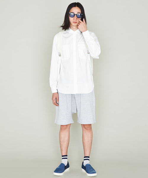 WEGO（ウィゴー）の「WEGO/切替イージーサルエルショーツ（その他パンツ・メンズ・ブラック/杢グレー・MEDIUM/LARGE）」の14枚目の写真