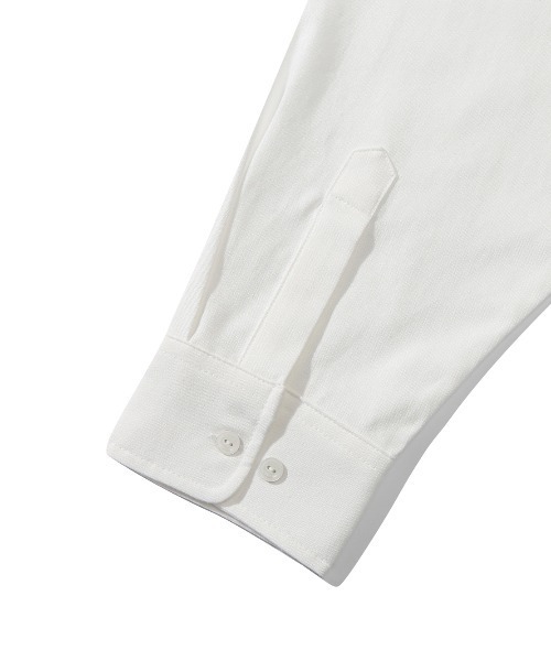 ROMANTIC CROWN（ロマンティッククラウン）の「【ROMANTIC CROWN】RC CLUB TIE SHIRT / ロマンティッククラウン RC クラブ タイ シャツ（シャツ/ブラウス・メンズ・ホワイト/ブルー・SMALL/MEDIUM/LARGE/X-LARGE）」の4枚目の写真