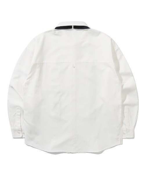 ROMANTIC CROWN（ロマンティッククラウン）の「【ROMANTIC CROWN】RC CLUB TIE SHIRT / ロマンティッククラウン RC クラブ タイ シャツ（シャツ/ブラウス・メンズ・ホワイト/ブルー・SMALL/MEDIUM/LARGE/X-LARGE）」の21枚目の写真