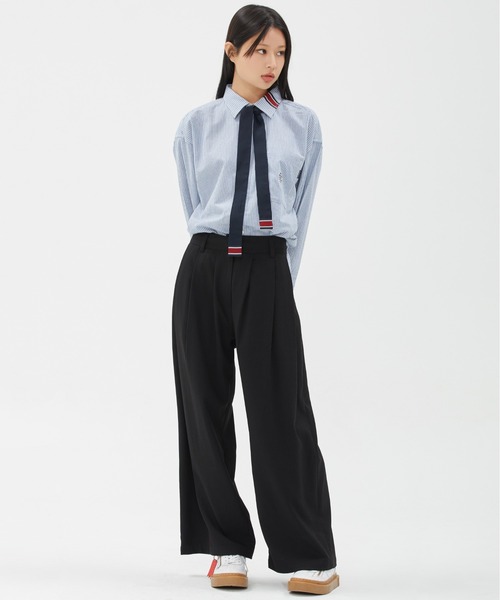 ROMANTIC CROWN（ロマンティッククラウン）の「【ROMANTIC CROWN】RC CLUB TIE SHIRT / ロマンティッククラウン RC クラブ タイ シャツ（シャツ/ブラウス・メンズ・ホワイト/ブルー・SMALL/MEDIUM/LARGE/X-LARGE）」の18枚目の写真