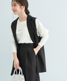 VIS | 【セットアップ対応】テーラードジレ(ベスト)