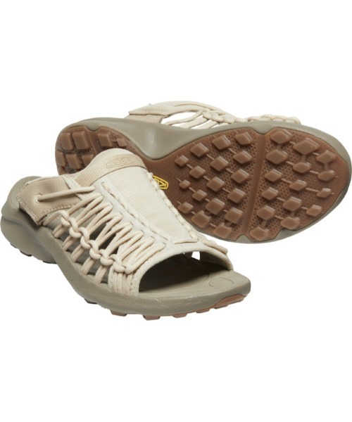 KEEN（キーン）の「KEEN/キーン UNEEK SNK SLIDE/ユニーク スニーク スライド  厚底 コンフォート アウトドア 1026078（サンダル・レディース・ベージュ系その他・24.0cm/25.0cm/23.0cm/25.5cm/23.5cm/24.5cm）」の3枚目の写真