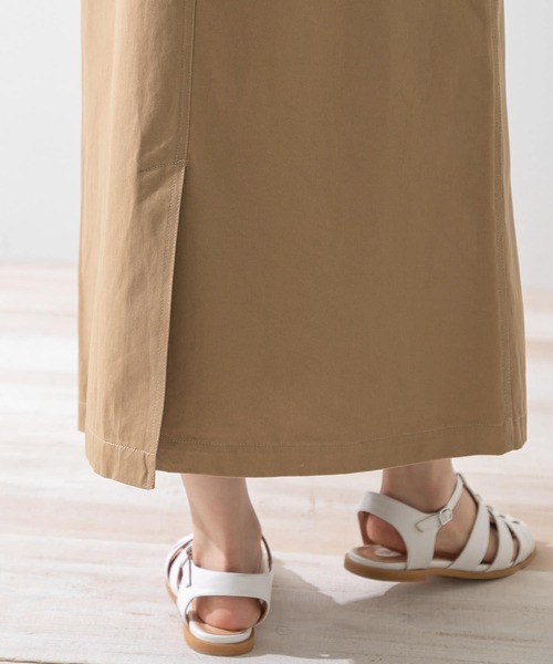URBAN RESEARCH Sonny Label(アーバンリサーチサニーレーベル)の「フロントジップジャンパースカート(ワンピース・レディース・ベージュ/スミクロ・FREE)」の22枚目の写真