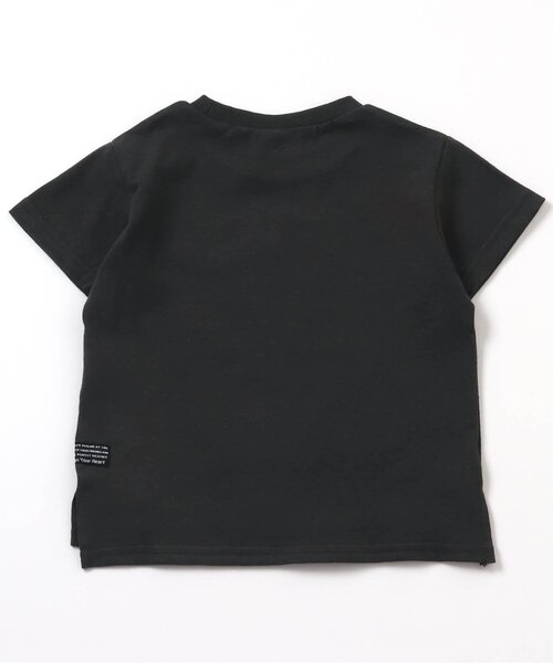 BREEZE（ブリーズ）の「/カレッジモチーフTシャツ（Tシャツ/カットソー・キッズ・ライム/チャコール・100/110/130/140/80/120/90）」の8枚目の写真