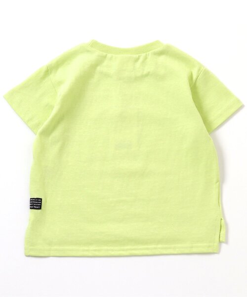 BREEZE（ブリーズ）の「/カレッジモチーフTシャツ（Tシャツ/カットソー・キッズ・ライム/チャコール・100/110/130/140/80/120/90）」の12枚目の写真