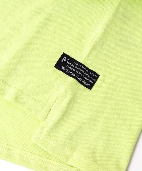 BREEZE（ブリーズ）の「/カレッジモチーフTシャツ（Tシャツ/カットソー・キッズ・ライム/チャコール・100/110/130/140/80/120/90）」の11枚目の写真