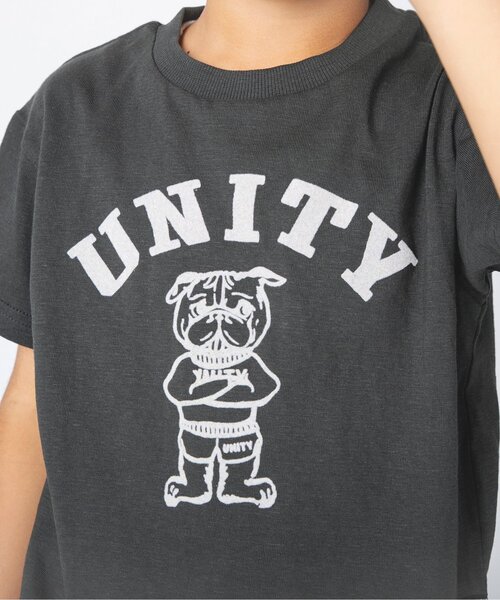 BREEZE（ブリーズ）の「/カレッジモチーフTシャツ（Tシャツ/カットソー・キッズ・ライム/チャコール・100/110/130/140/80/120/90）」の9枚目の写真