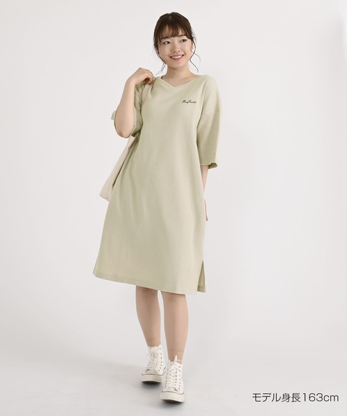 MARY QUANT(マリークワント)の「バックデイジーボタンボリューム ワンピース(ワンピース・レディース・ブラック/ベージュ/カーキ/ブラウン・M)」の9枚目の写真