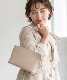 [mieno]牛革レザーカジュアルミニショルダーバッグ