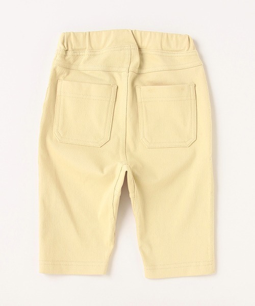 petit main（プティマイン）の「【スマイルシリーズ】テーパードパンツ（7分丈）（デニムパンツ・キッズ・ベージュ/ネイビー/カーキ/ブルー/マルチ・80ｃｍ/90cm/110cm/120cm/130cm/100cm）」の6枚目の写真