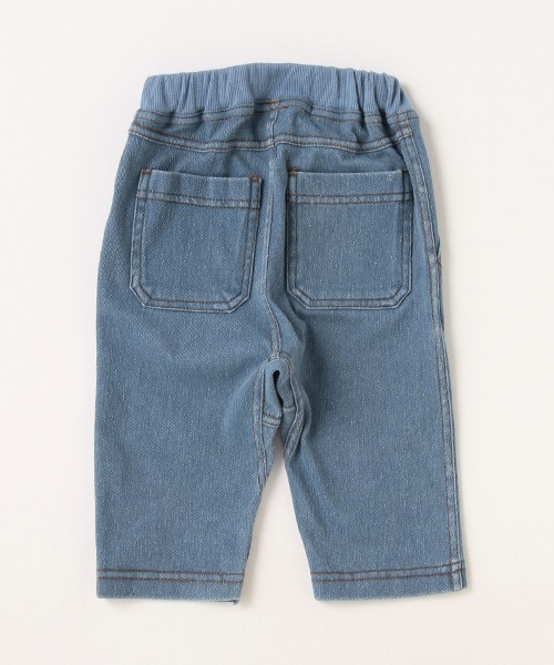 petit main（プティマイン）の「【スマイルシリーズ】テーパードパンツ（7分丈）（デニムパンツ・キッズ・ベージュ/ネイビー/カーキ/ブルー/マルチ・80ｃｍ/90cm/110cm/120cm/130cm/100cm）」の15枚目の写真