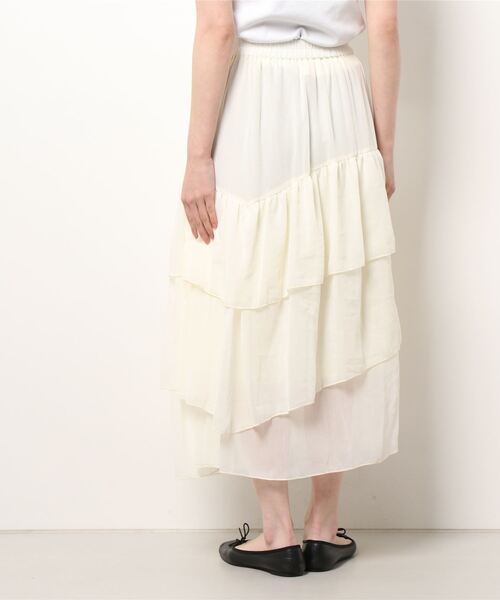 ems excite（エムズエキサイト）の「イレヘムティアードSK（スカート・レディース・ライトブルー/オフホワイト/ピンク・FREE）」の16枚目の写真