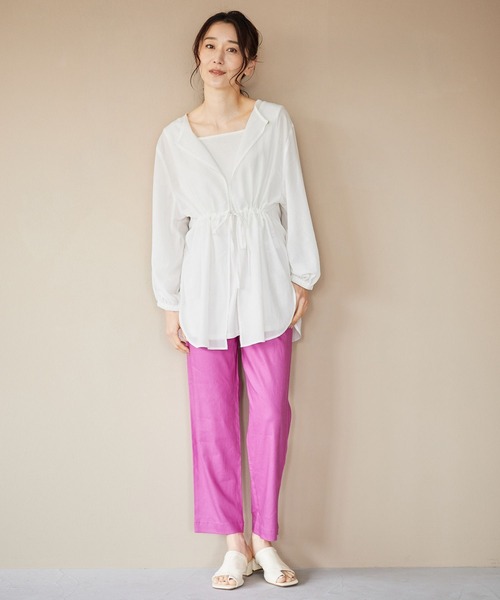 LEPSIM（レプシィム）の「ストレッチローヒールミュール　270031（サンダル・レディース・オフホワイト/グリーン/ガンメタ・MEDIUM/LARGE）」の6枚目の写真