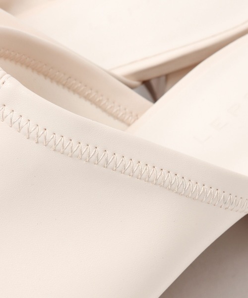 LEPSIM（レプシィム）の「ストレッチローヒールミュール　270031（サンダル・レディース・オフホワイト/グリーン/ガンメタ・MEDIUM/LARGE）」の20枚目の写真