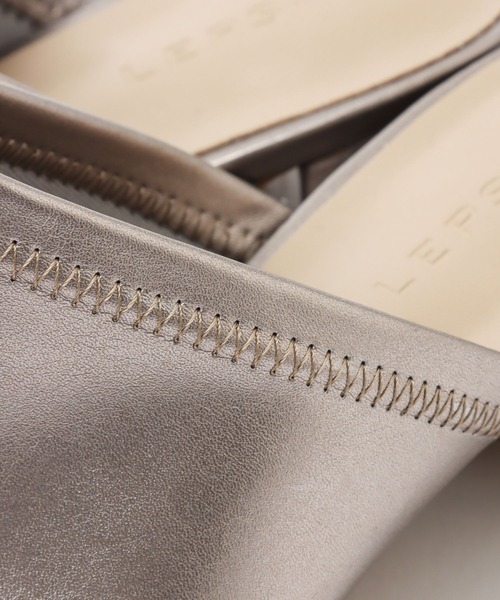 LEPSIM（レプシィム）の「ストレッチローヒールミュール　270031（サンダル・レディース・オフホワイト/グリーン/ガンメタ・MEDIUM/LARGE）」の21枚目の写真