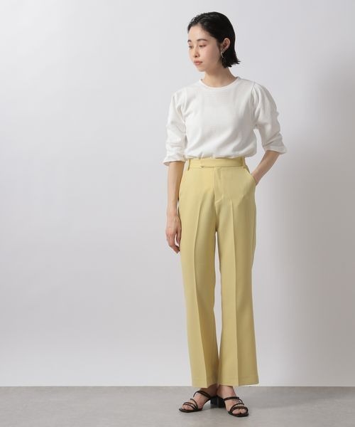 LOWRYS FARM(ローリーズファーム)の「ハニカムパワショル5S 278723(Tシャツ/カットソー・レディース・オフホワイト/ブラック/ブラウン/ブルー/ピンク・FREE)」の22枚目の写真