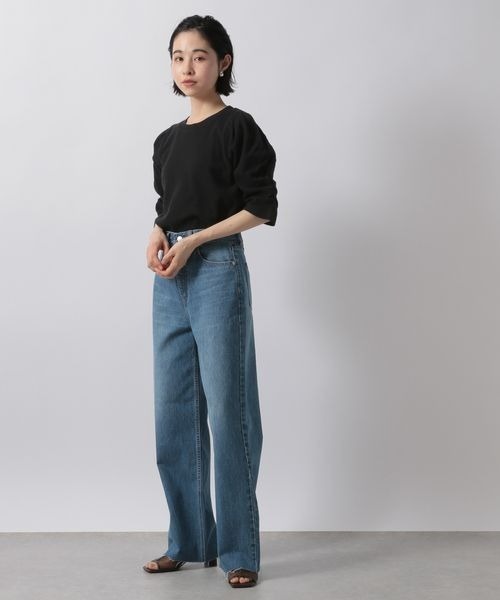 LOWRYS FARM(ローリーズファーム)の「ハニカムパワショル5S 278723(Tシャツ/カットソー・レディース・オフホワイト/ブラック/ブラウン/ブルー/ピンク・FREE)」の20枚目の写真