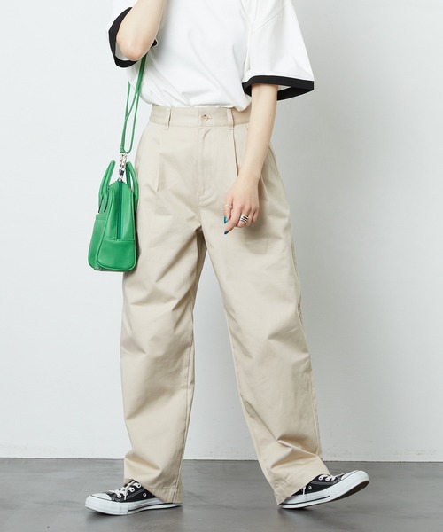 ツータックワイドパンツ（その他パンツ）｜FREAK'S STORE