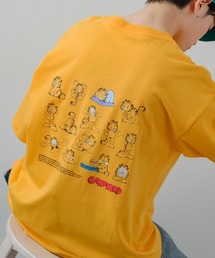 B ONE SOUL | 【Sequence by B ONE SOUL × GARFIELD】ポーズ バリエーション バックプリント Tシャツ(Tシャツ/カットソー)