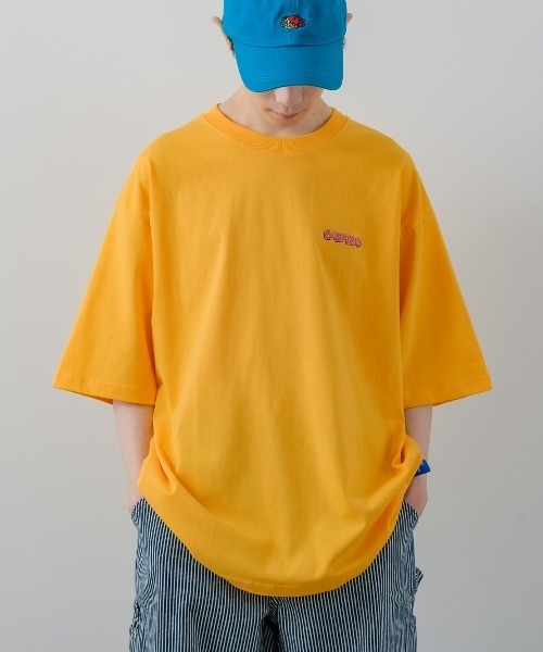 B ONE SOUL（ビーワンソウル）の「【Sequence by B ONE SOUL × GARFIELD】ポーズ バリエーション バックプリント Tシャツ（Tシャツ/カットソー・メンズ・ホワイト/イエロー/チョコ・LARGE/MEDIUM）」の22枚目の写真