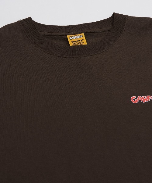 B ONE SOUL（ビーワンソウル）の「【Sequence by B ONE SOUL × GARFIELD】ポーズ バリエーション バックプリント Tシャツ（Tシャツ/カットソー・メンズ・ホワイト/イエロー/チョコ・LARGE/MEDIUM）」の12枚目の写真