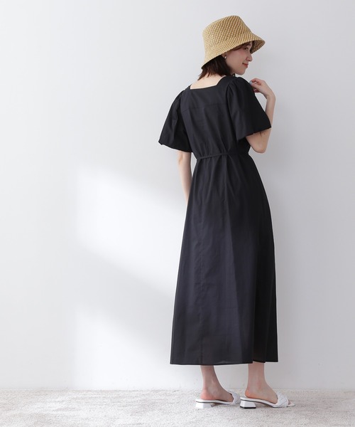 N.(N. Natural Beauty Basic)(エヌエヌナチュラルビューティーベーシック)の「【S Size Line】コットンローンフロントピンタックワンピース(ワンピース・レディース・ブラック/レッド/ピンク/グリーン・SMALL/MEDIUM)」の12枚目の写真