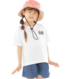 COLEMAN | 【WEB限定】Coleman:＜家族おそろい＞＜吸水速乾・UVカット＞サンセット プリント TEE(100～150cm)(Tシャツ/カットソー)