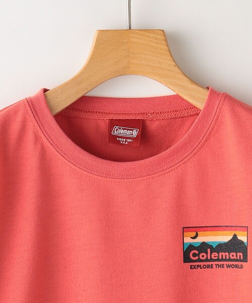 COLEMAN(コールマン)の「【WEB限定】Coleman:<家族おそろい><吸水速乾・UVカット>サンセット プリント TEE(100~150cm)(Tシャツ/カットソー・キッズ・ホワイト/オレンジ・100/110/120/130/140/150)」の18枚目の写真