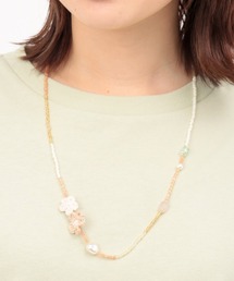 レース編みフロルネックレス