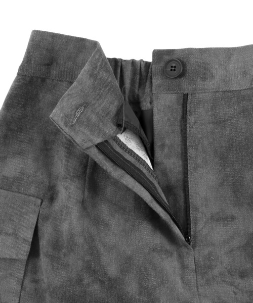 Figments（フィグメンツ）の「タイダイカーゴミニスカート（スカート・レディース・ブラック・FREE）」の7枚目の写真